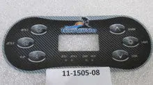 11-1505-08 Artesian Spas Tropic Seas TP600 2 Pump Overlay Artesian Spas