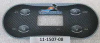 Tropic Seas Control Panel Overlay Tonga TP600U 1 Pump Artesian Spas