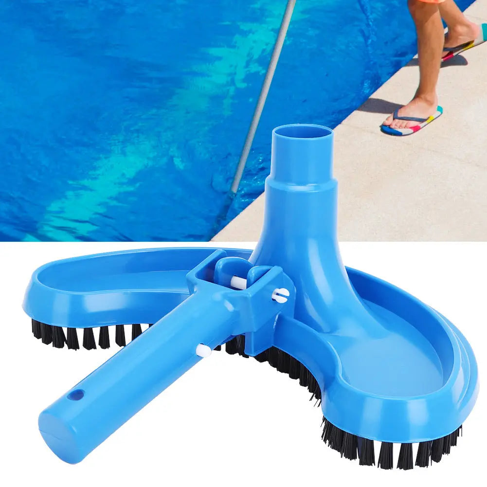 Pool Vacuum Head Half Moon Flexible Swimming Pool Curved Suction Head Cleaning Accessory Recreational Fun