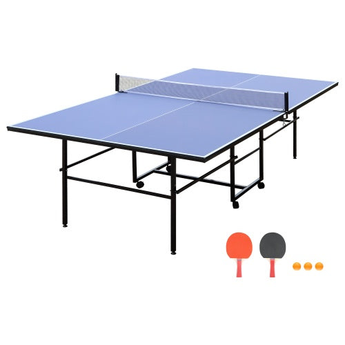 9ft Foldable Ping Pong Table Set