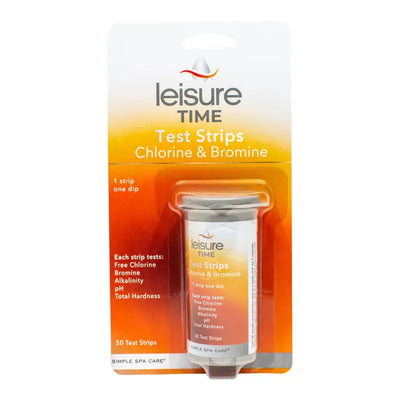 Leisure Time - Spa & Hot Tub Test Strips for Bromine/Chlorine Leisure Time