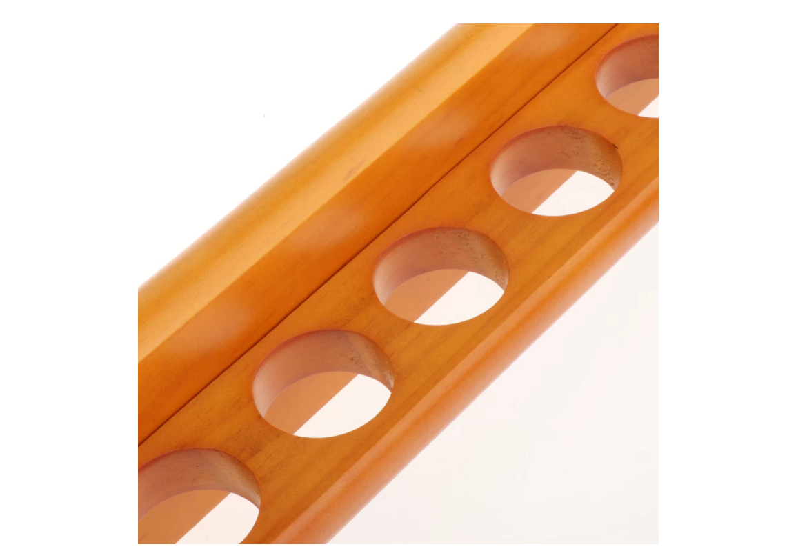 2 Piece Wall Pool Cue Rack