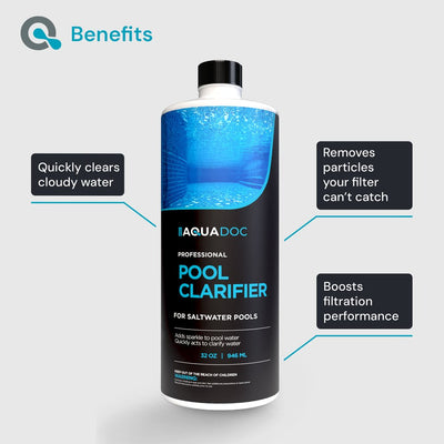 Pool Clarifier for Saltwater Pools AquaDoc