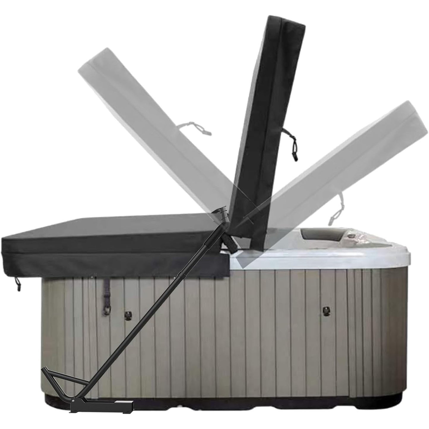 Bottom Mount Hot Tub Cover Lifter