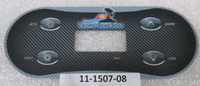 Tropic Seas Control Panel Overlay Tonga TP600U 1 Pump