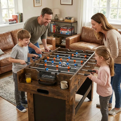 3-in-1 Foosball Table Recreational Fun