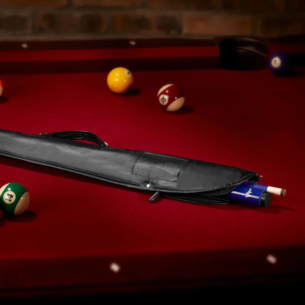 American Classic Black Naugahyde Cue Case American Classic