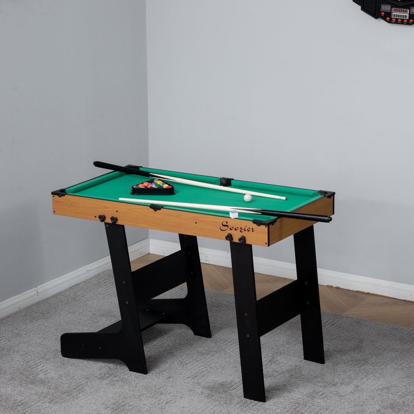 52" Portable Folding Pool Table
