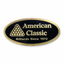 American Classic Nameplate - Brass Plated