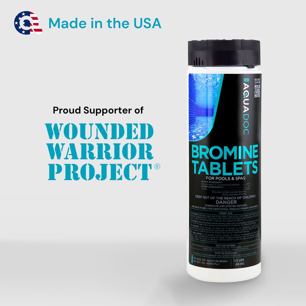 Bromine Tablets for Hot Tub AquaDoc