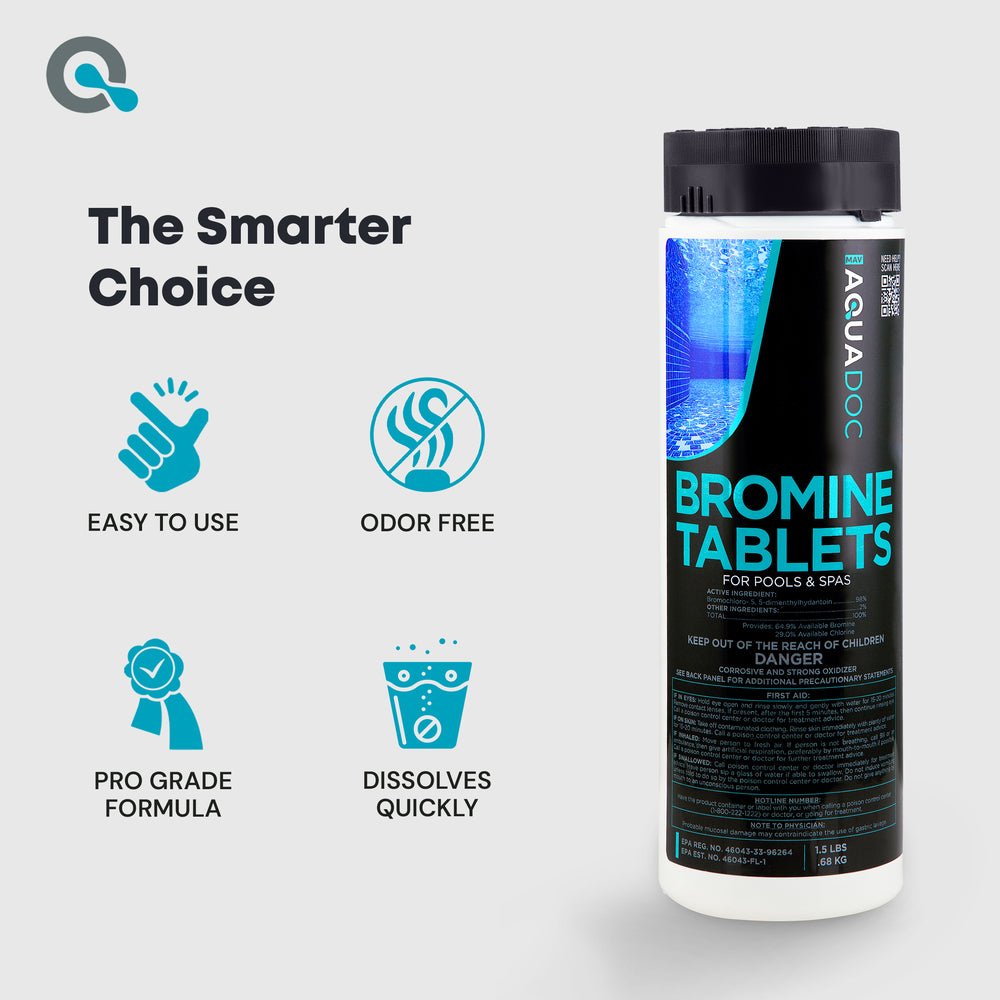 Bromine Tablets for Hot Tub AquaDoc