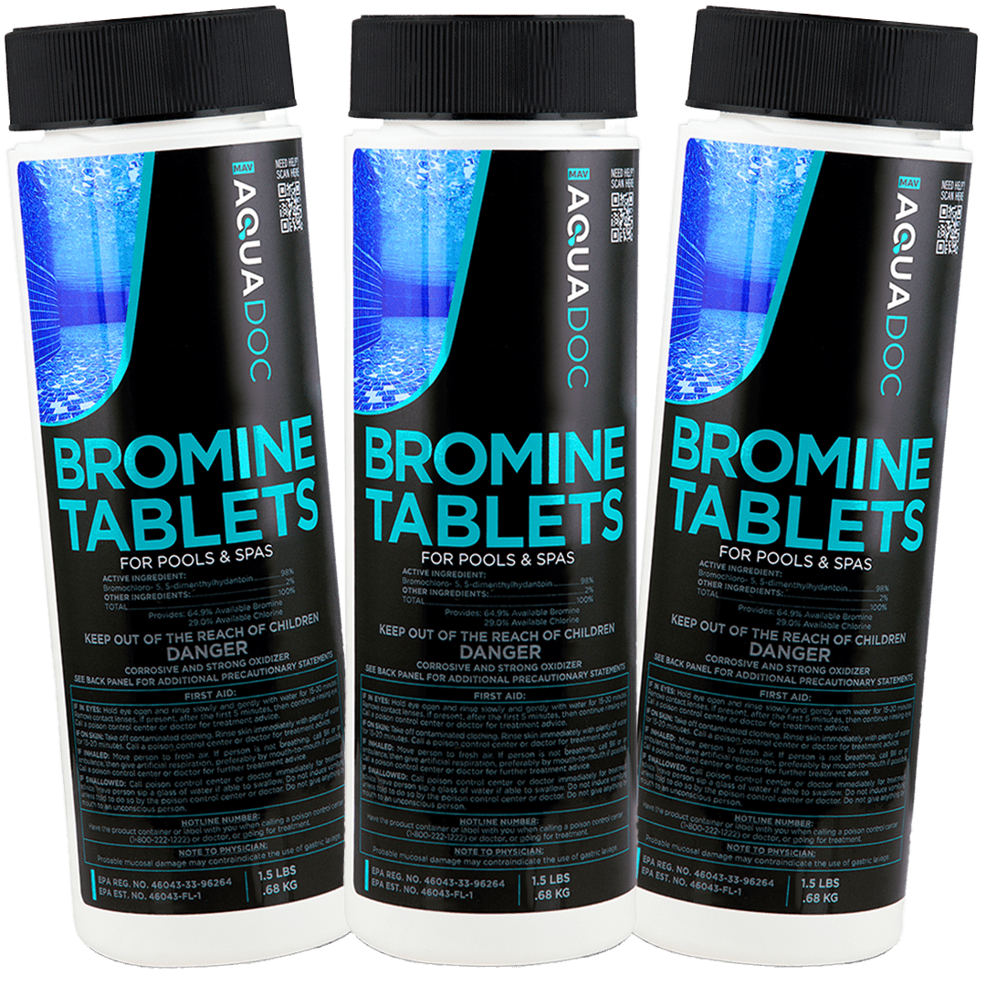 Bromine Tablets for Hot Tub AquaDoc