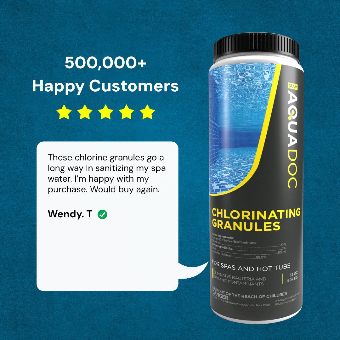 Chlorine Granules for Hot tub AquaDoc