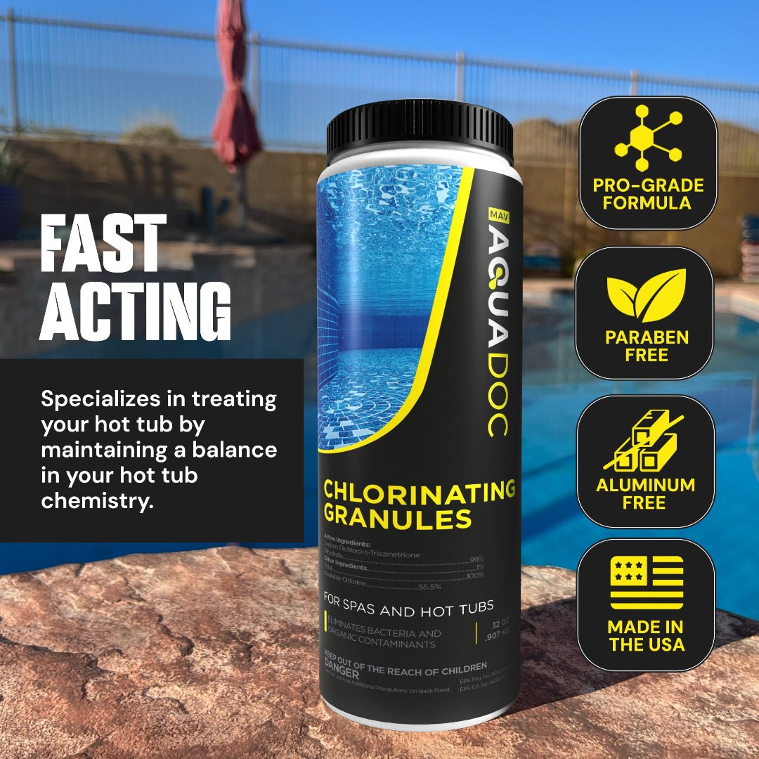 Chlorine Granules for Hot tub AquaDoc