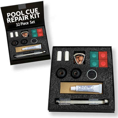 Deluxe Pool Cue Repair Kit Freetime Fun