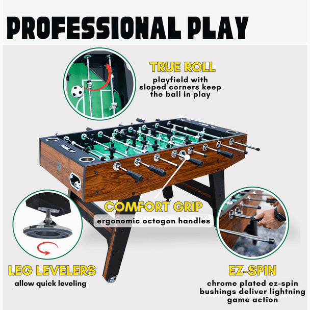 The Avenger 56" Foosball Table Freetime Fun