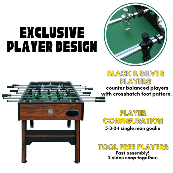 The Avenger 56" Foosball Table Freetime Fun
