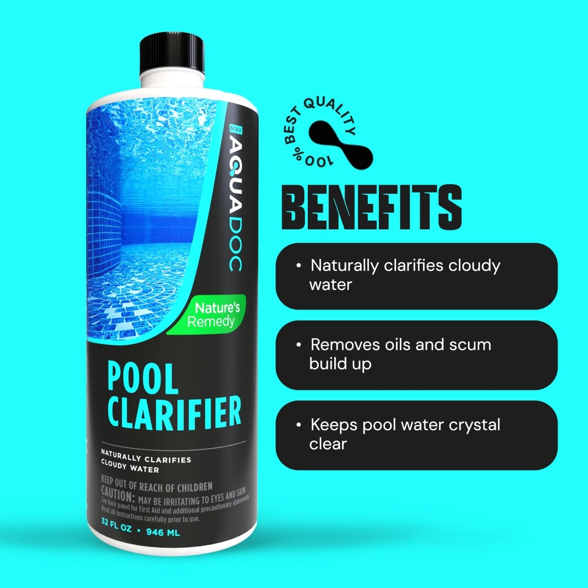 Natural Pool Clarifier AquaDoc