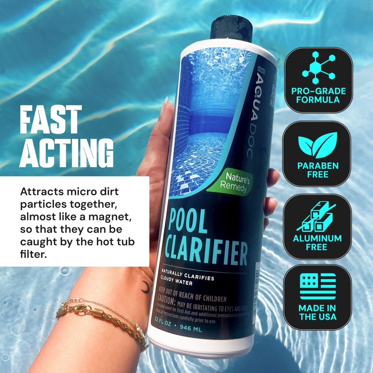 Natural Pool Clarifier AquaDoc
