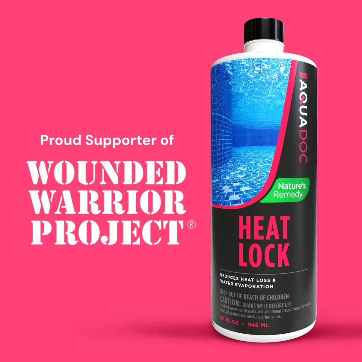 Natural Pool Heat Lock AquaDoc
