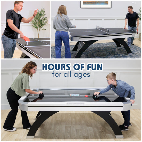Slap Shot 7' Air Hockey Table Freetime Fun