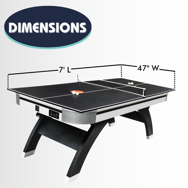 Slap Shot 7' Air Hockey Table Freetime Fun