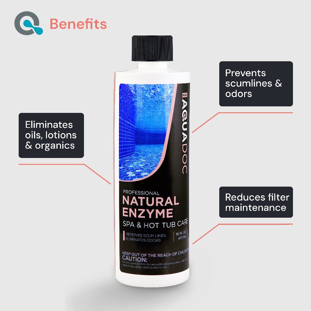 Natural Spa Enzyme for Hot Tub AquaDoc