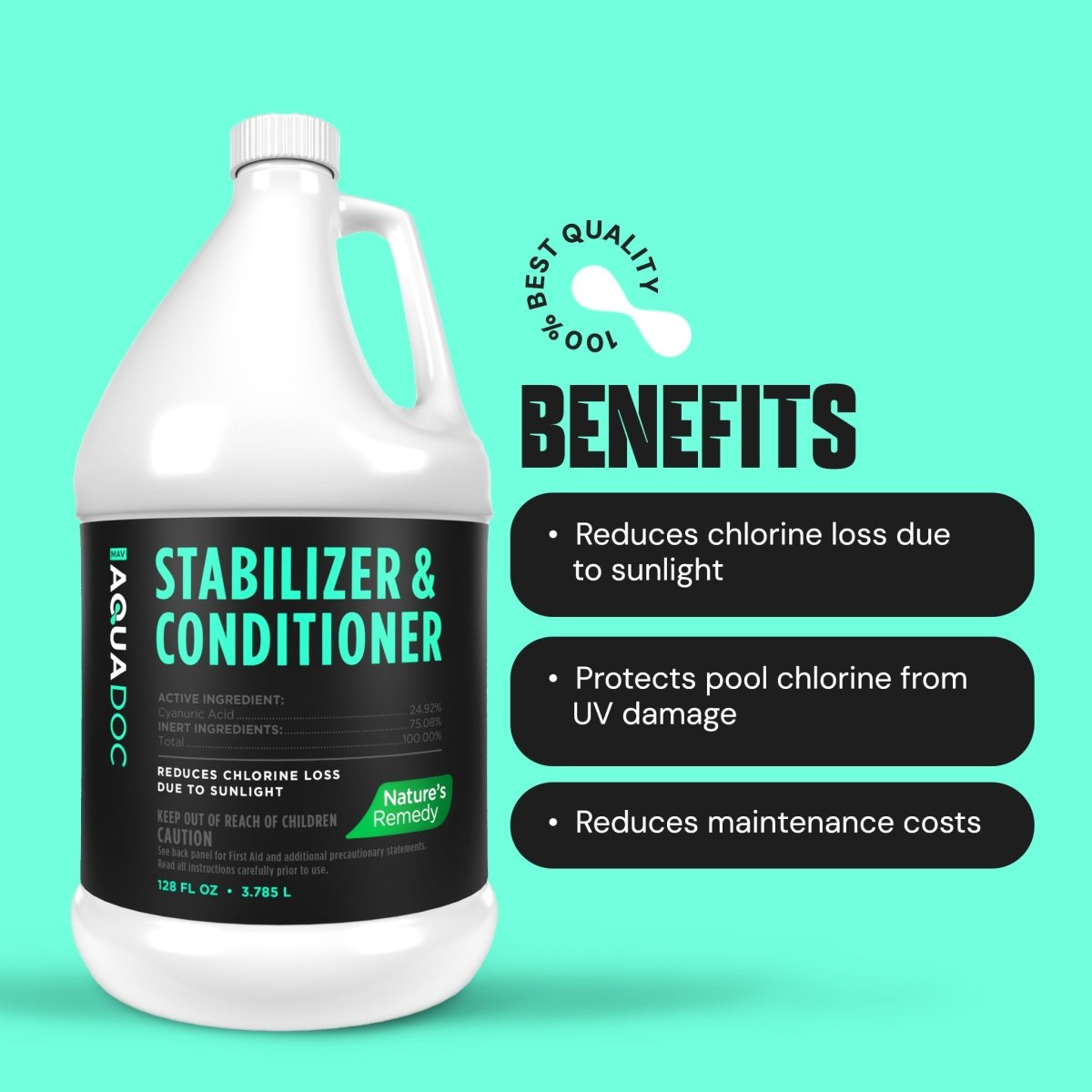 Liquid Pool Stabilizer & Conditioner AquaDoc