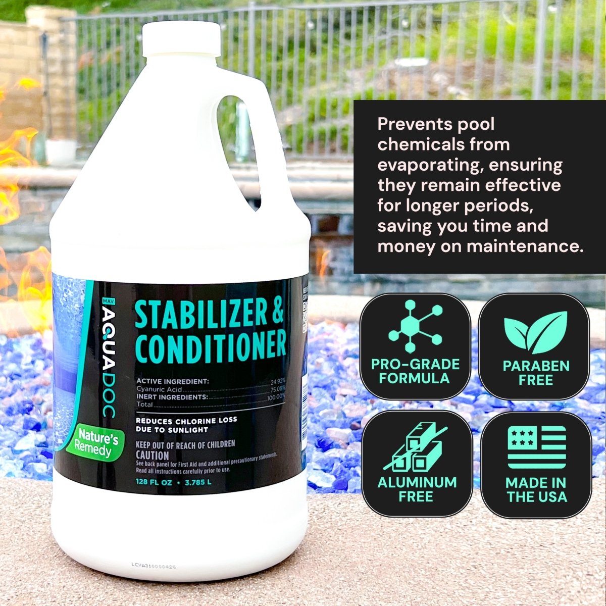Liquid Pool Stabilizer & Conditioner AquaDoc