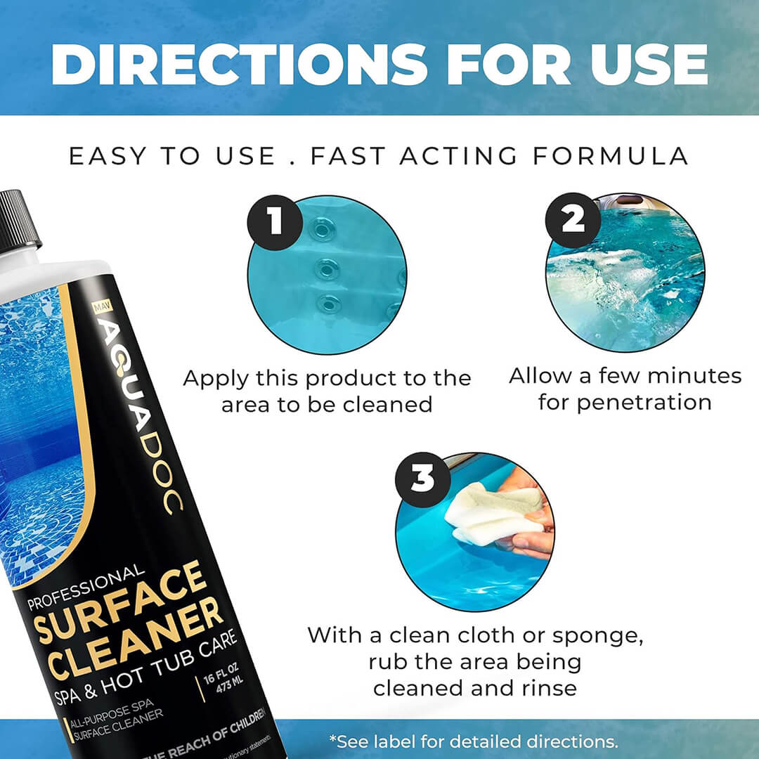 Jetted Tub Surface Cleaner AquaDoc