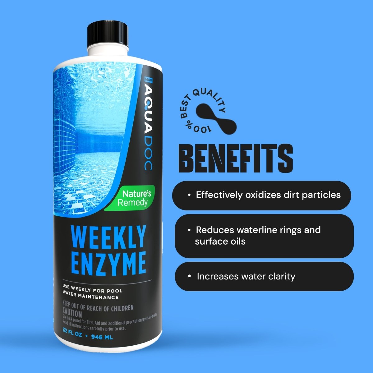 Pool Weekly Enzyme Treatment AquaDoc