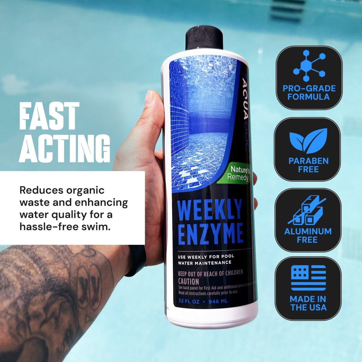Pool Weekly Enzyme Treatment AquaDoc