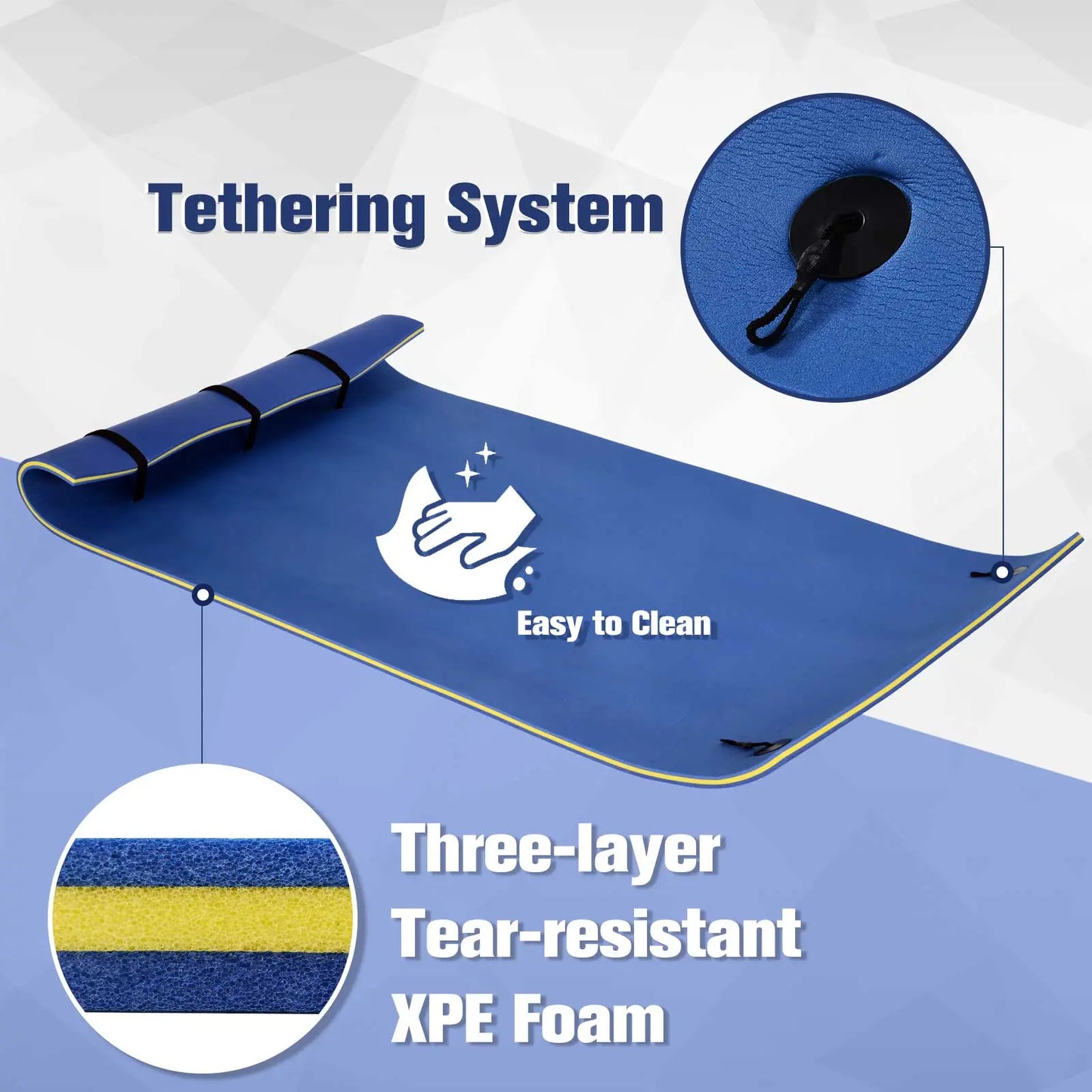 Pool Floating Water Mat Recreational Fun