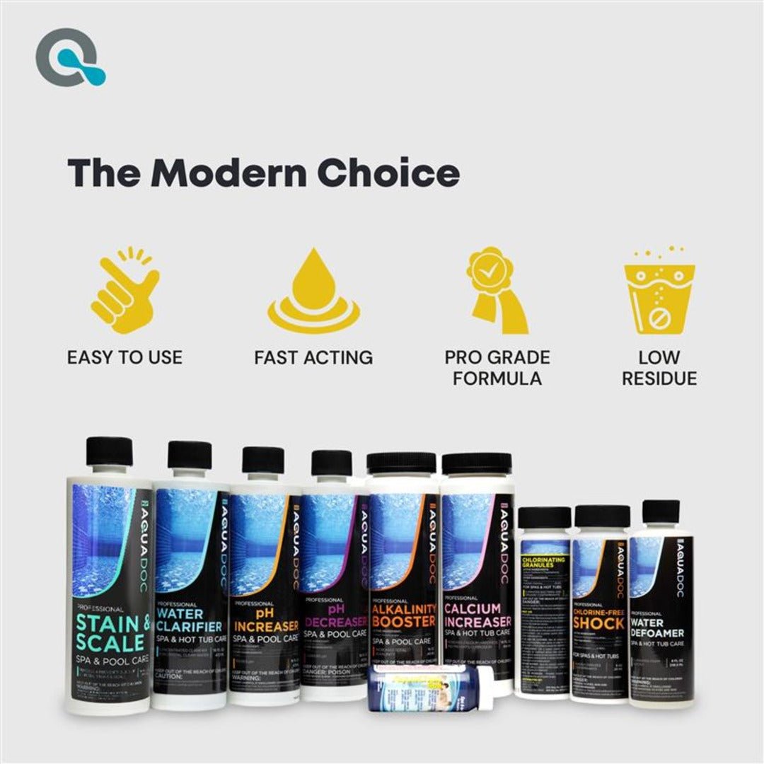 Chlorine Hot Tub Starter Kit AquaDoc