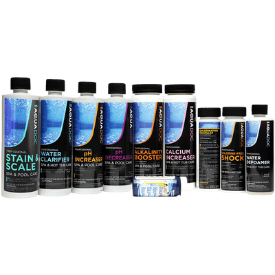Chlorine Hot Tub Starter Kit AquaDoc