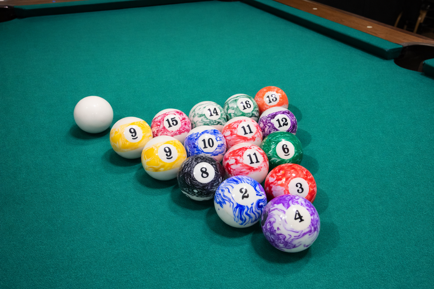 American Classic Pro Pool Ball Set