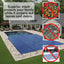 Mesh Safety Pool Cover for In-Ground Pools- 5 YR Warranty Freetime Fun