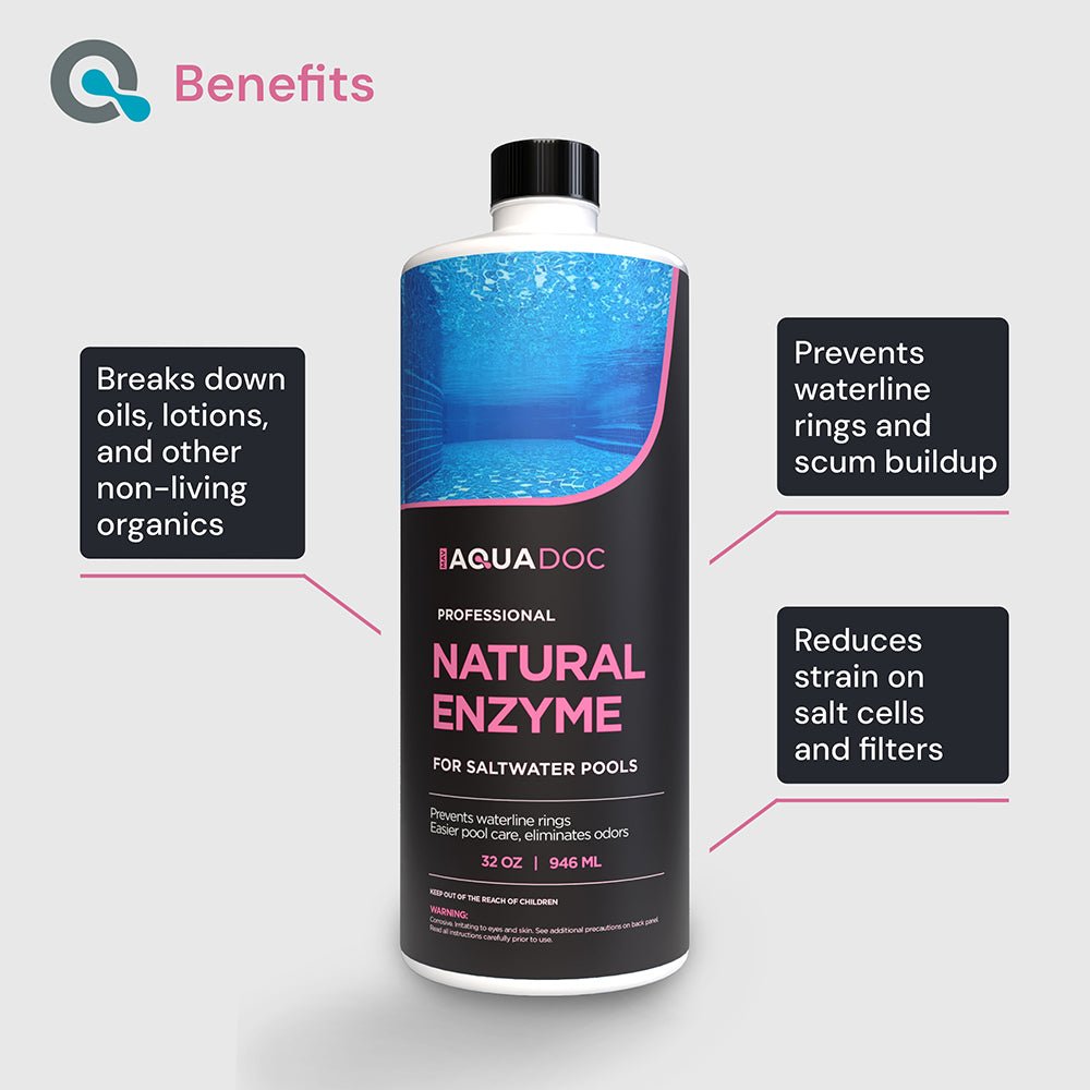Pool Enzyme Treatment for Saltwater Pools AquaDoc