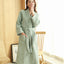 Cotton Double Waffle Unisex Thickened Long Robe