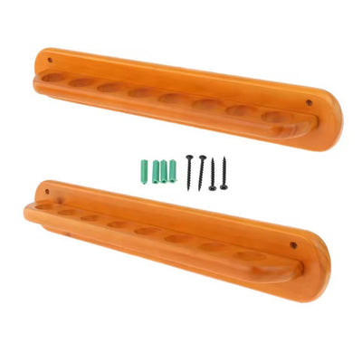2 Piece Wall Pool Cue Rack