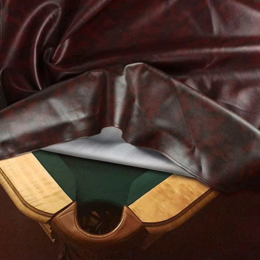 7/8ft Leatherette Pool Table Cover American Classic