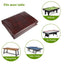 7/8ft Leatherette Pool Table Cover American Classic
