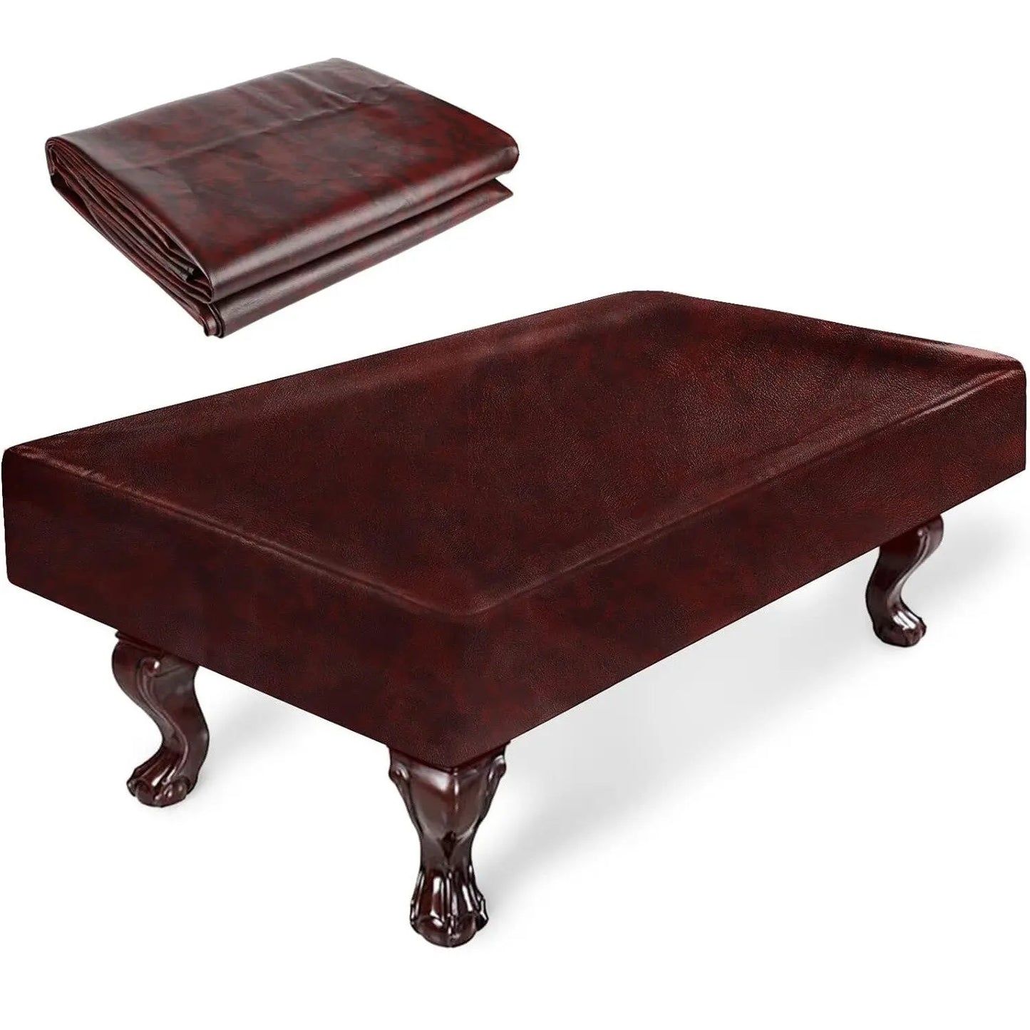 7/8ft Leatherette Pool Table Cover American Classic