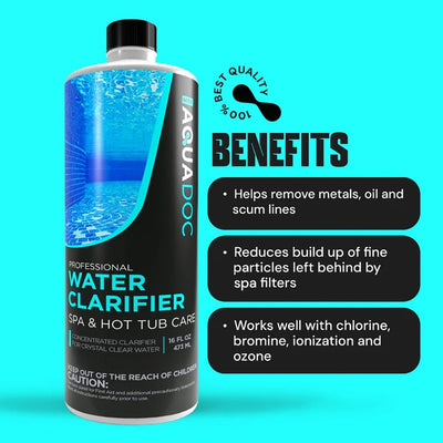 Spa Water Clarifier for Hot Tubs AquaDoc
