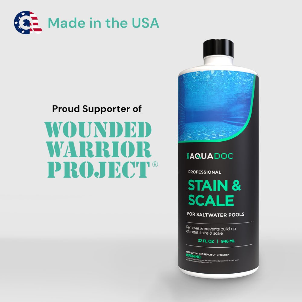 Stain and Scale Remover for Saltwater Pools AquaDoc
