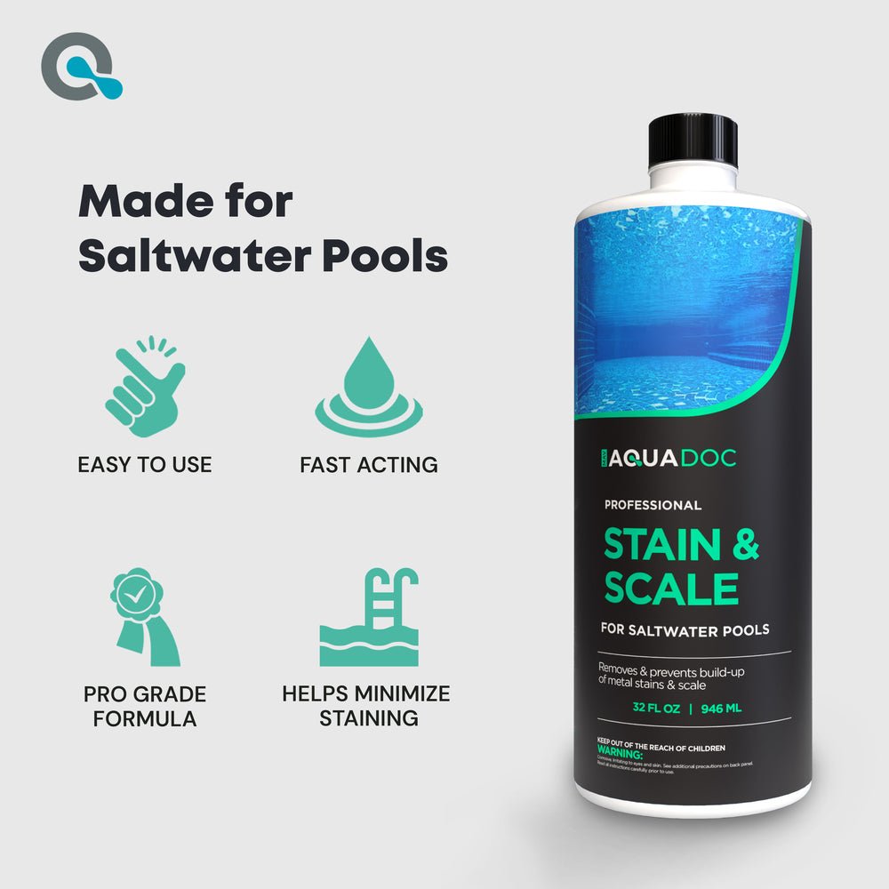 Stain and Scale Remover for Saltwater Pools AquaDoc